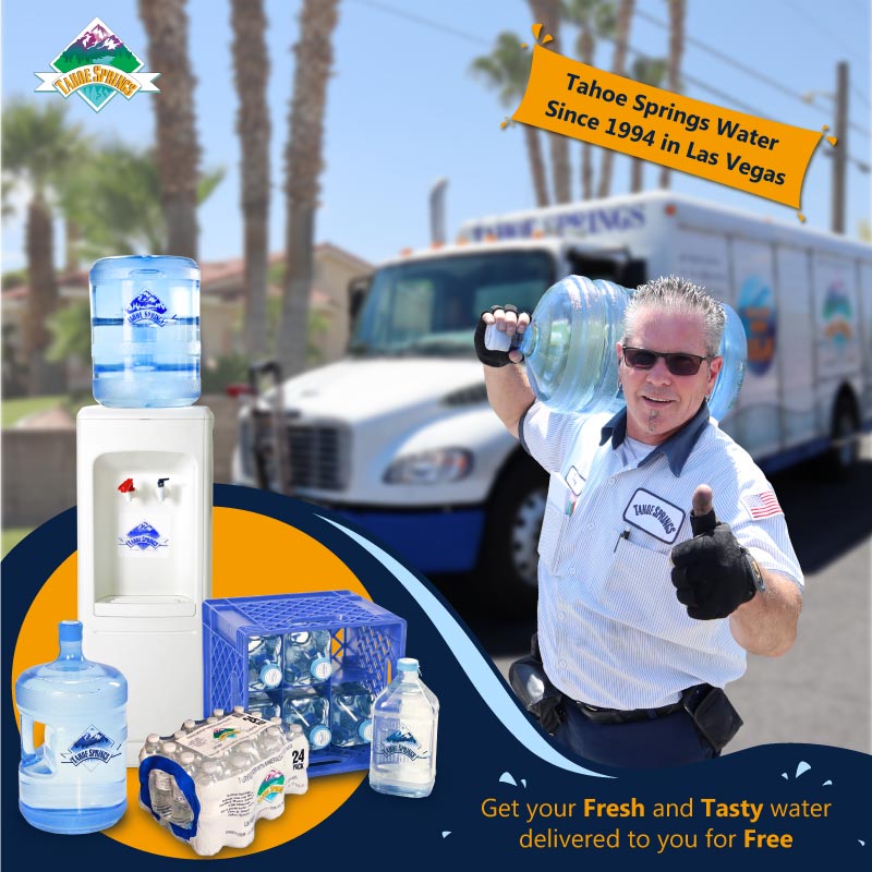 Home Water Delivery Service in Las Vegas - Tahoe Springs Water