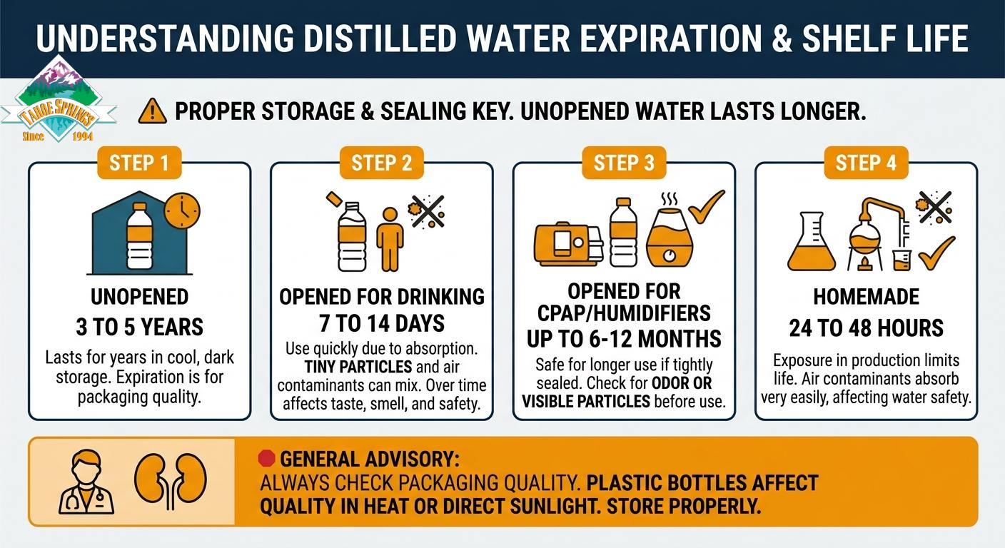 Does Distilled Water Expire
