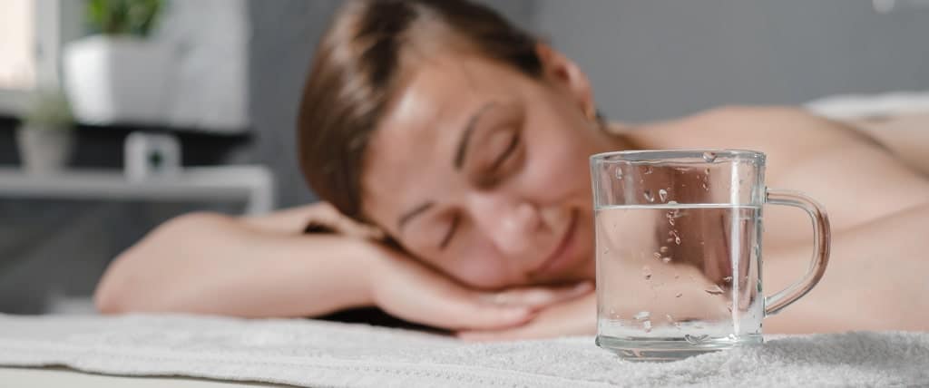 Why Drink Water After A Massage?