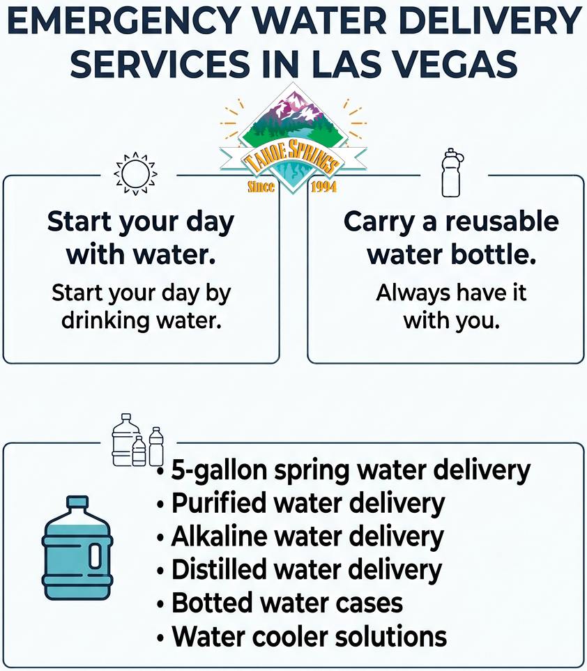 Emergency Water Delivery in Las Vegas